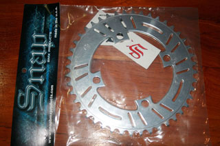 Snap Polished chainring 44T