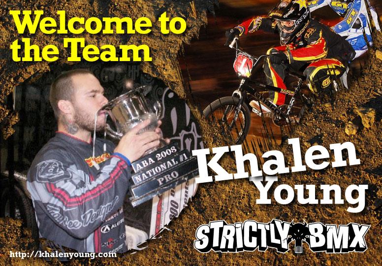 Khalen Young joins Strictly BMX