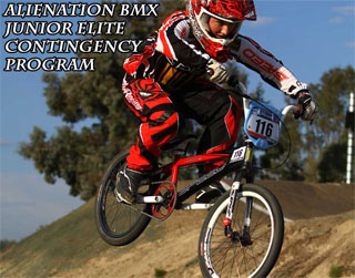 Alienation BMX Junior Elite Contingency Program