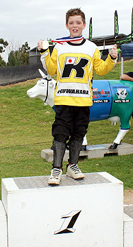 Kuwahara Team rider Liam Steele