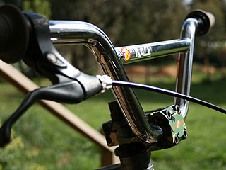 brillant clair 7" 4 Piece Bar Guidon Poignée environ 17.78 cm S&m vélos Cruiser BMX bars 7 in