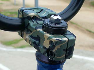 camo bmx stem