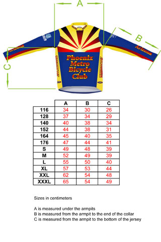 Bmx ultra 2025 size chart