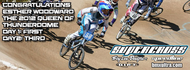 Supercross BMX Factory rider Esther Woodward