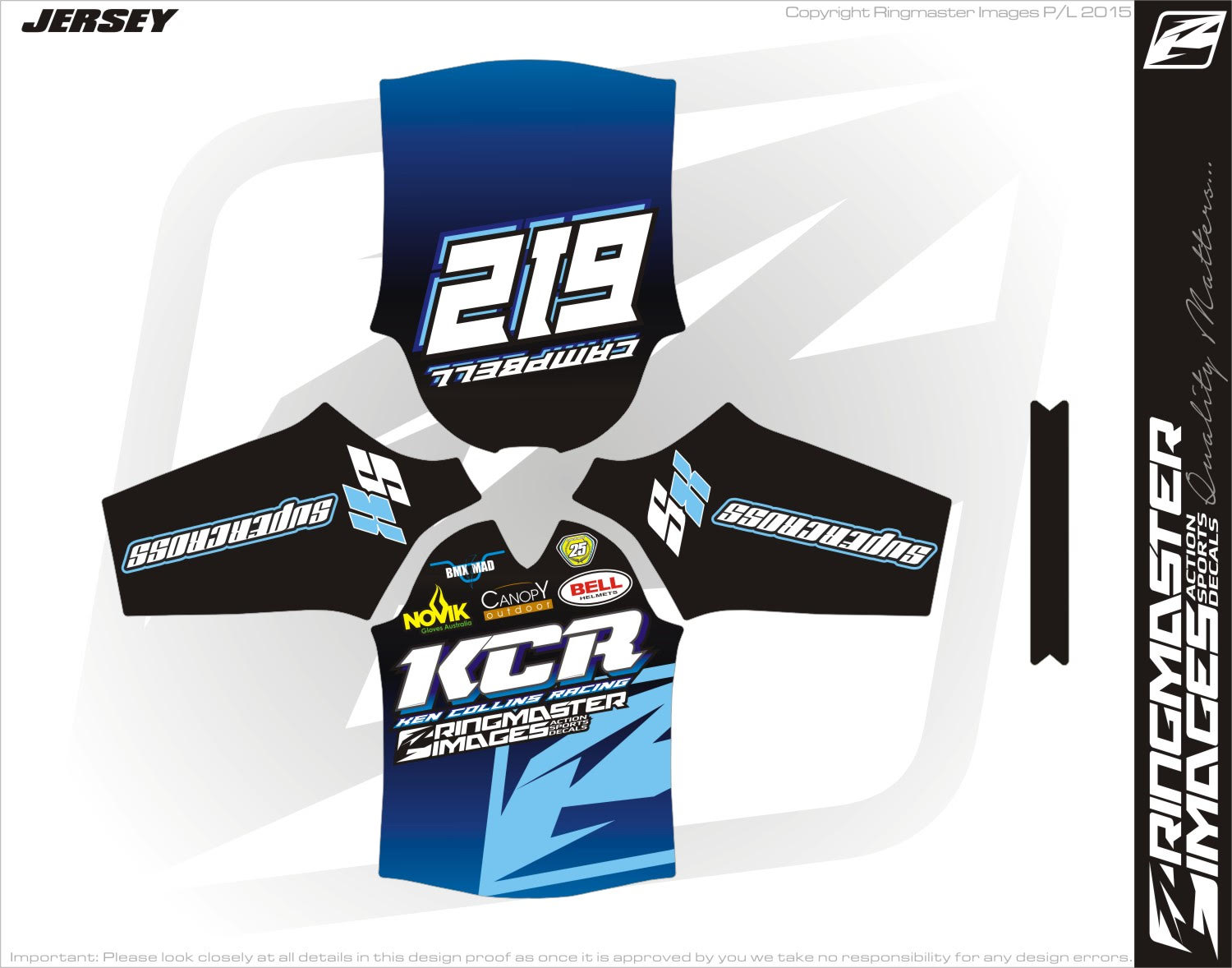 Ken Collins Racing Team Sign with Supercross - bmxultra.com