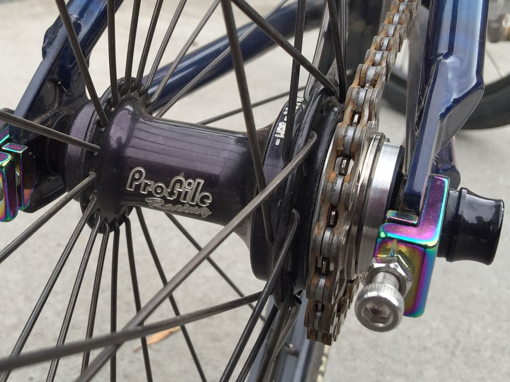 profile elite bmx hubs