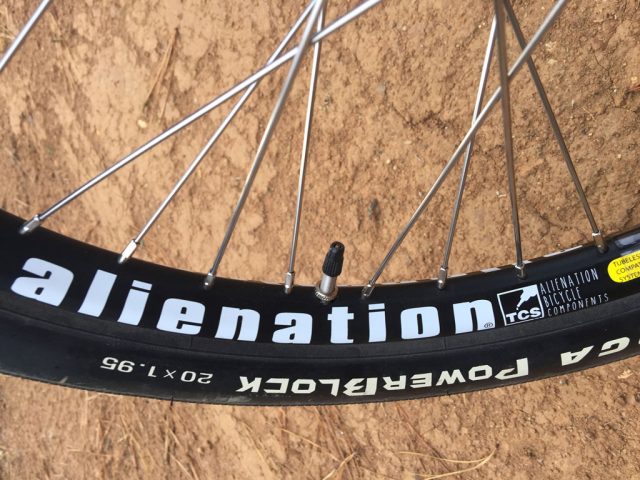 alienation bmx wheel set