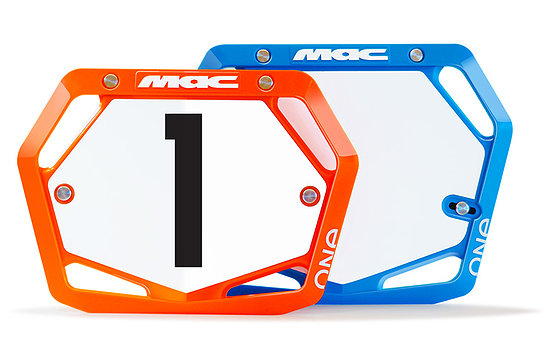 bmx number plate