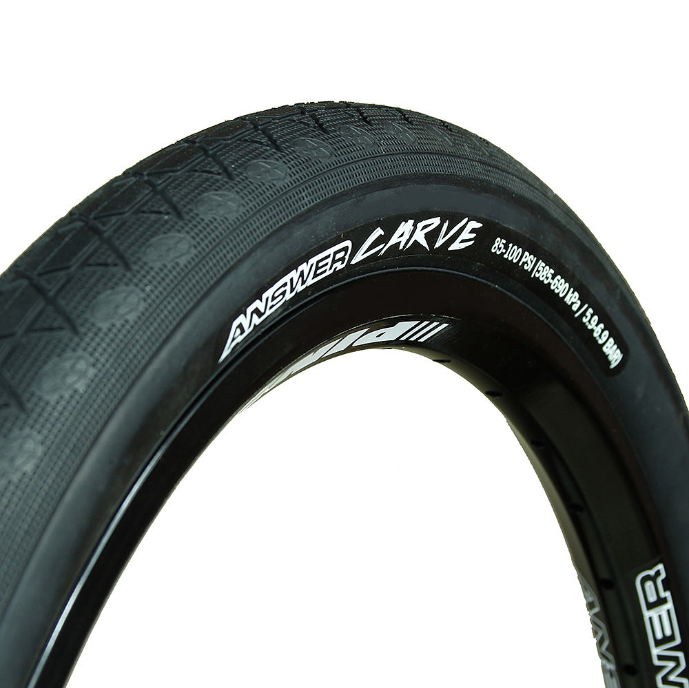 Black Wall BMX Tire Kink Sever BMX Tyre 20 x 2.40 Gum 