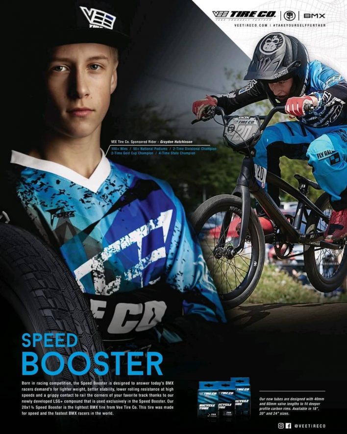 b>Vee</b> <b>Tire</b> <b>Co</b>. <b>Speed</b> <b>Booster</b> <b>Pneumatico</b> <b>20x1</b> <b>1/8</b> <b>Clincher</b> <b>Pieghevole</b> <b>Nero</b
