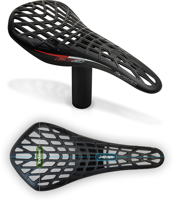 spyder bike saddle