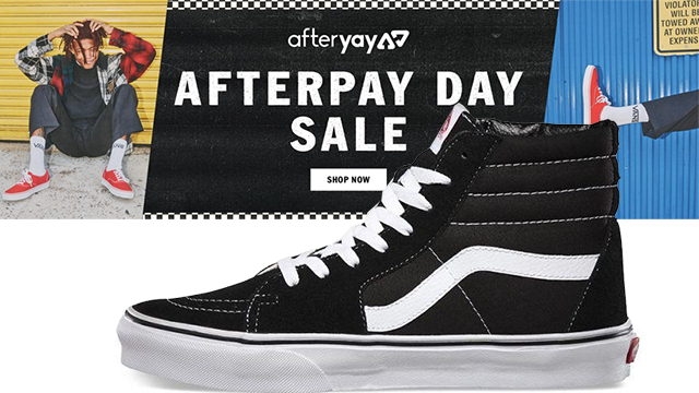 vans shoes afterpay
