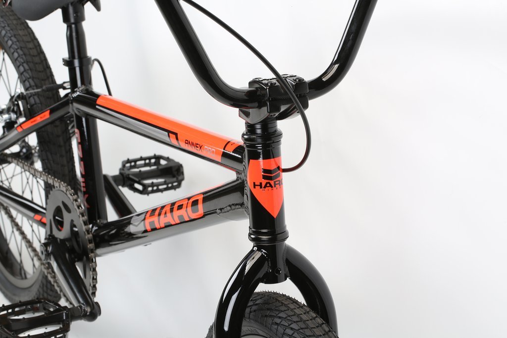 haro orange bmx