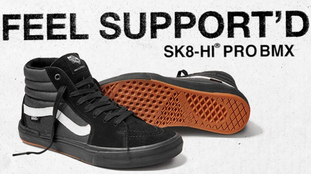 Product Spotlight: Vans Sk8-Hi Pro BMX Shoes - bmxultra.com