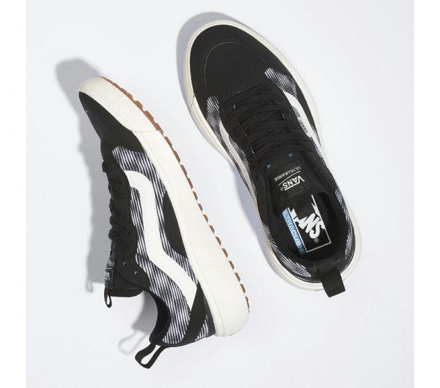 black or white vans yahoo