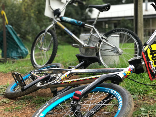 Bmx track clearance bike