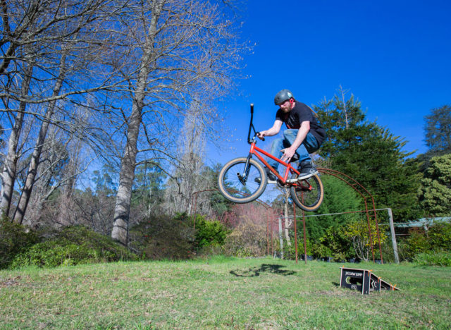 Portable mountain bike online jump