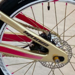 Supercross BMX Vision F1 gold disc brake