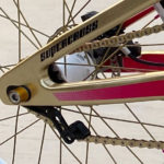 Supercross BMX Vision F1 gold chain guide