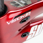 Supercross BMX Vision F1 red internal brake line