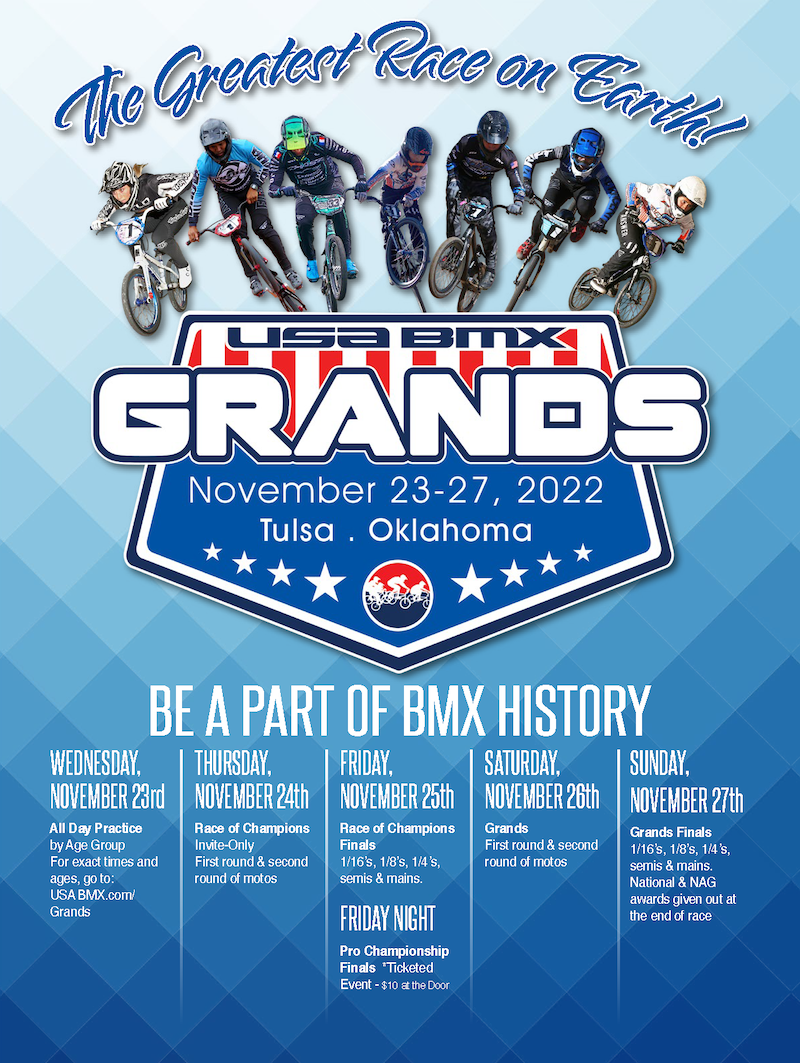 USABMX 2022 ROC and Grands Live Stream Link and Schedule